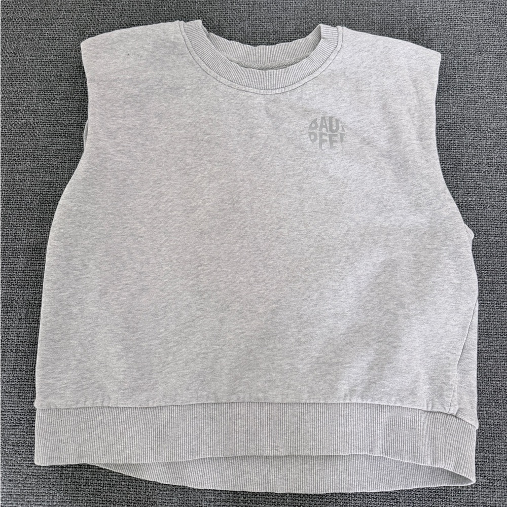 BAUM UND PFERDGARTEN Sleeveless Crewneck Sweatshirt
